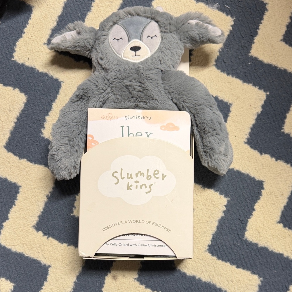 Slumber Kins Ibex with book